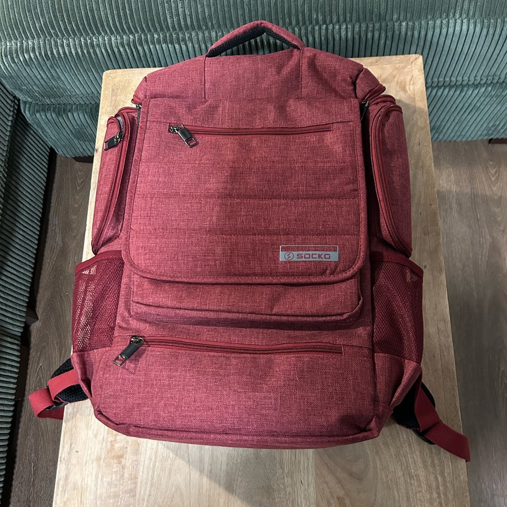 Socko | Red Backpack